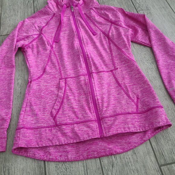 C9 Champion Duo Dry Pink Full Zip Hooded Jacket Women’s Small - Picture 4 of 9